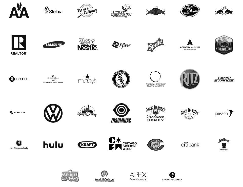 Logo grid-updated-2025 Client logos